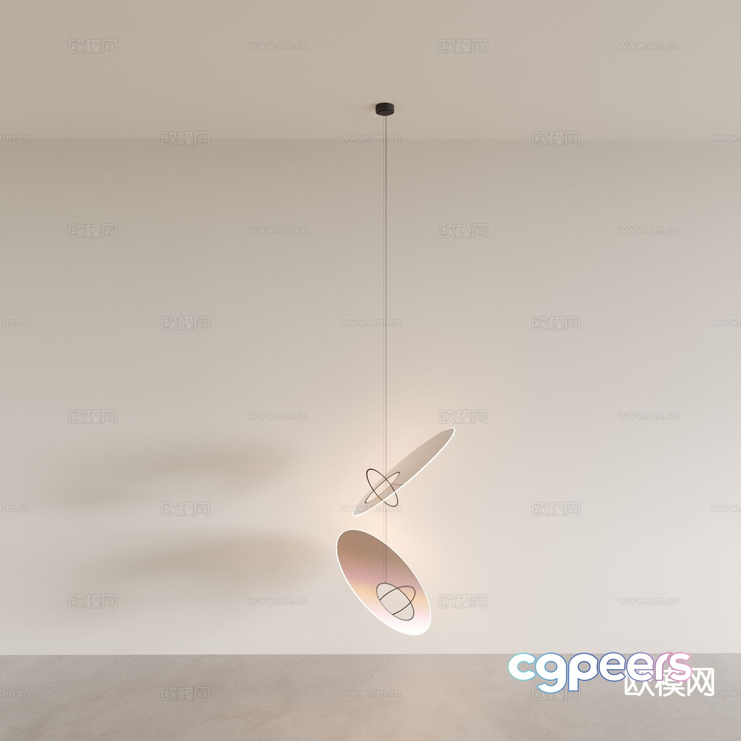 Modern art chandelier dining room chandelier 3d model Modern art chandelier dining room chandelier 3d model