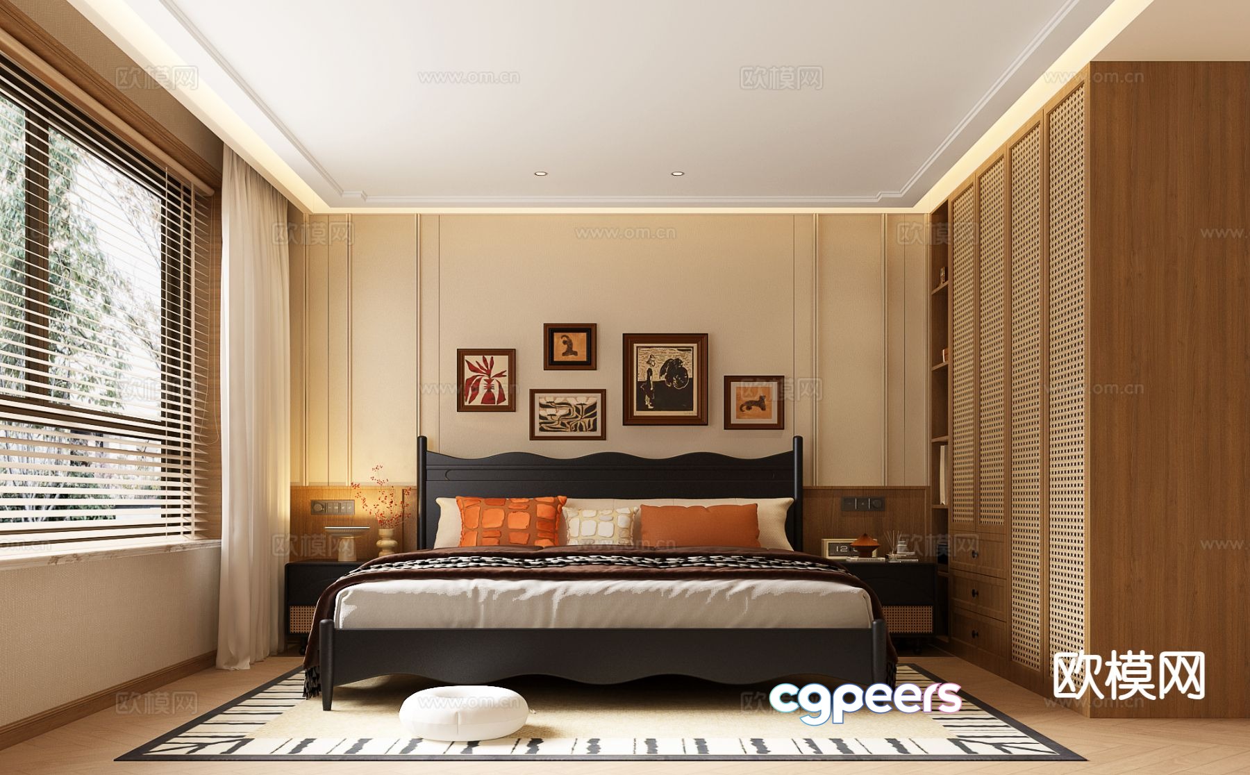 Medieval style bedroom master bedroom 3d model Medieval style bedroom master bedroom 3d model