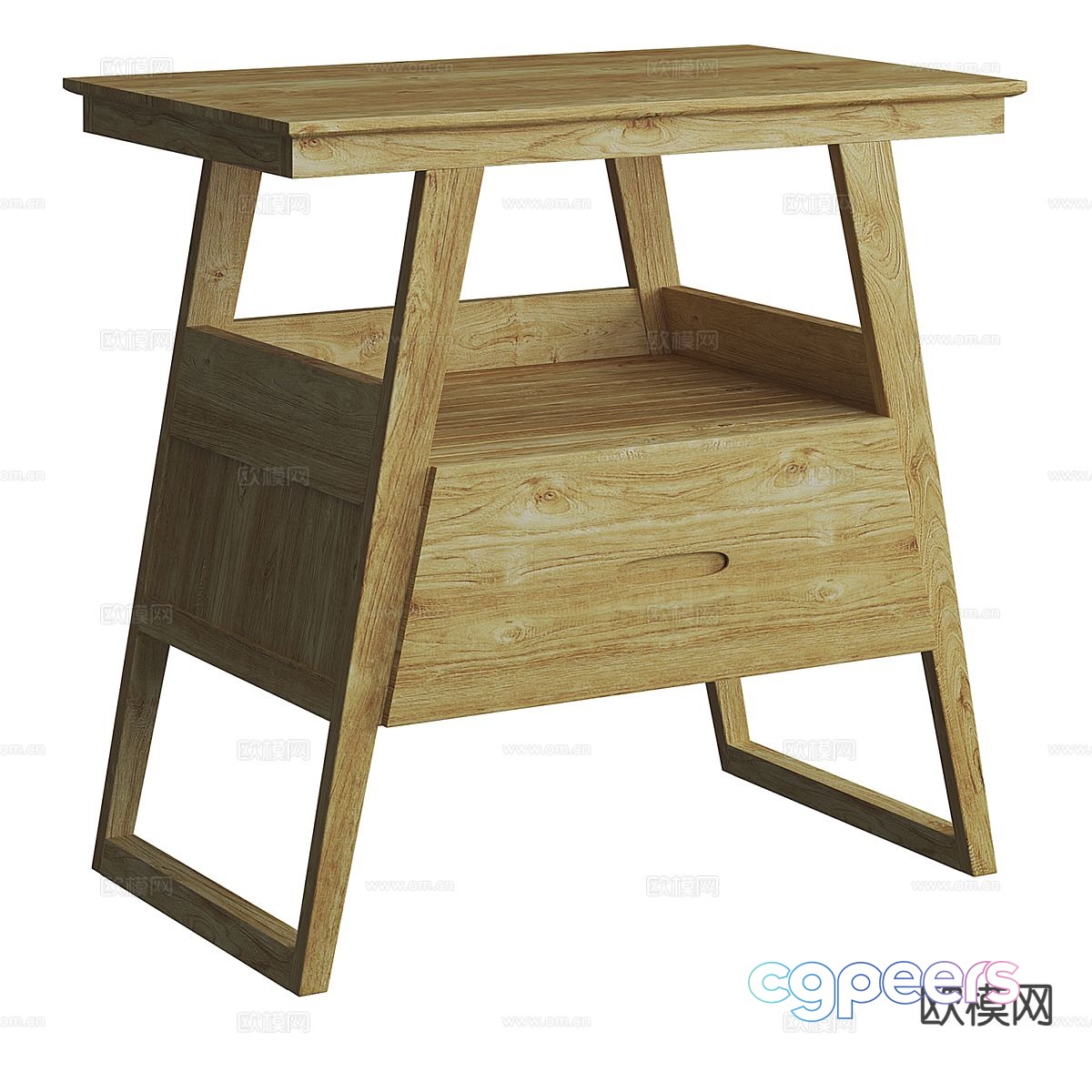 Nordic side table corner table table table 3d model Nordic side table corner table table table 3d model