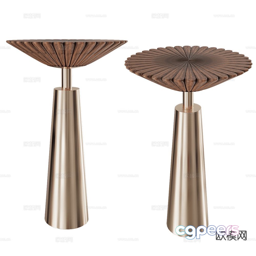 ALMA round table side table angle table 3D model ALMA round table side table angle table 3D model