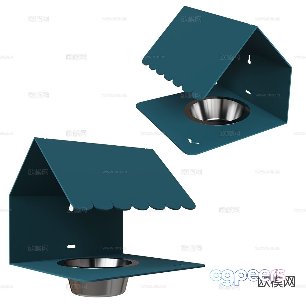 Fermob bird feeder 3d model Fermob bird feeder 3d model