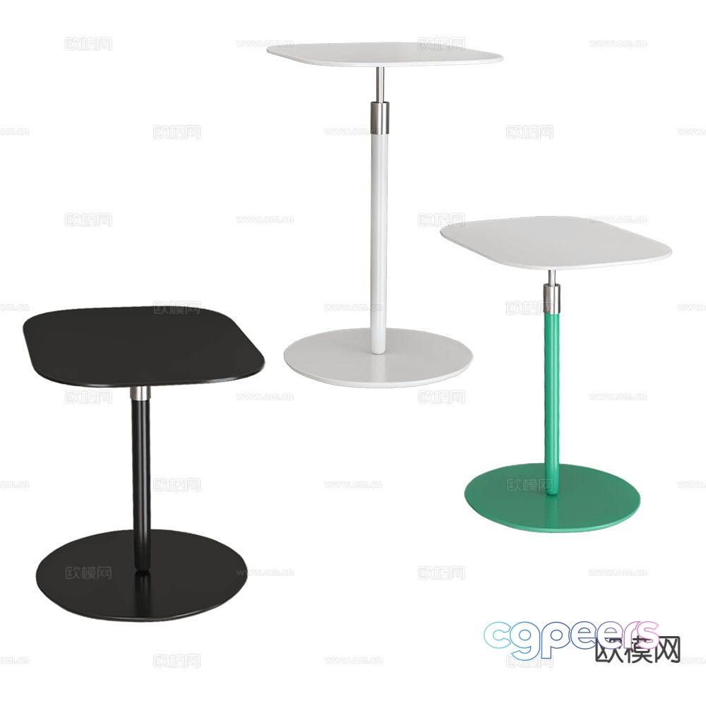 Schiavello side table table table corner table 3d model Schiavello side table table table corner table 3d model