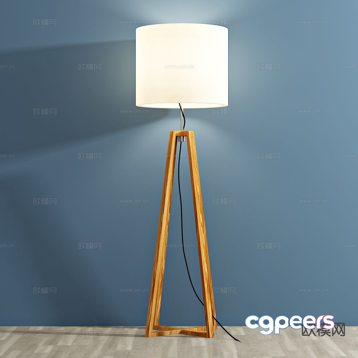Modern floor lamp 3d model Modern floor lamp 3d model