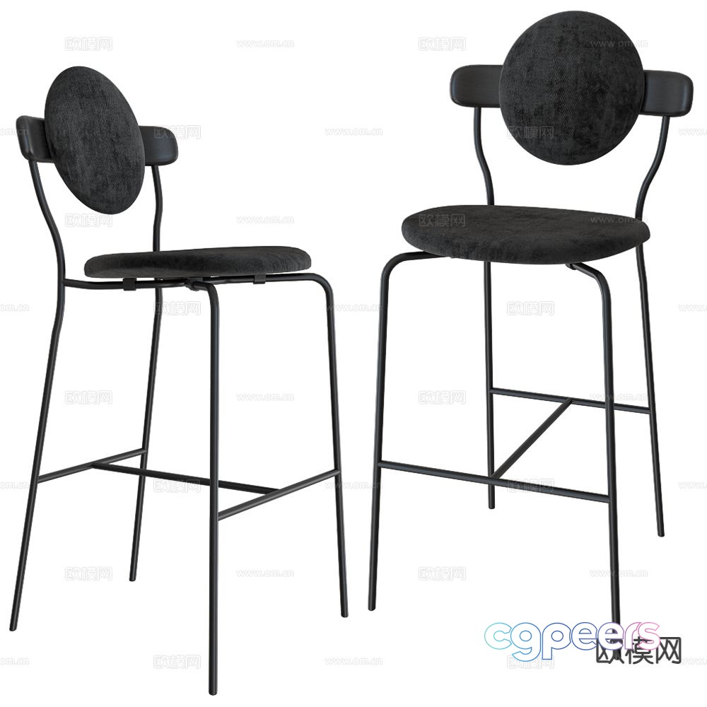 La Chance Italian bar stool bar stool 3d model La Chance Italian bar stool bar stool 3d model