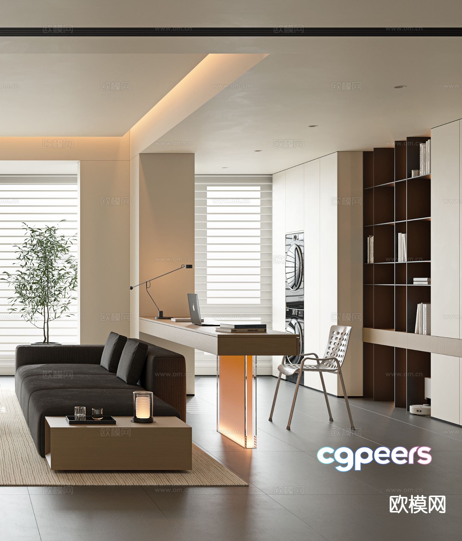 Italian living room 3d model Italian living room 3d model