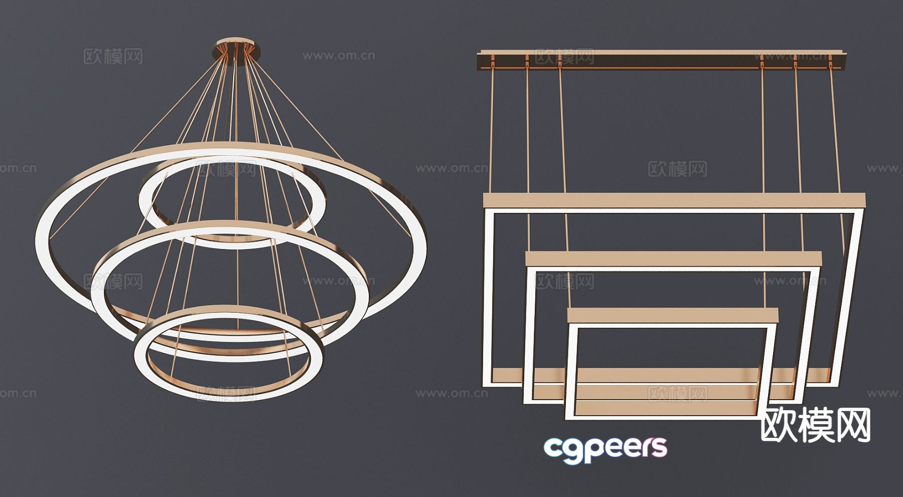 Light luxury chandelier art chandelier 3d model Light luxury chandelier art chandelier 3d model