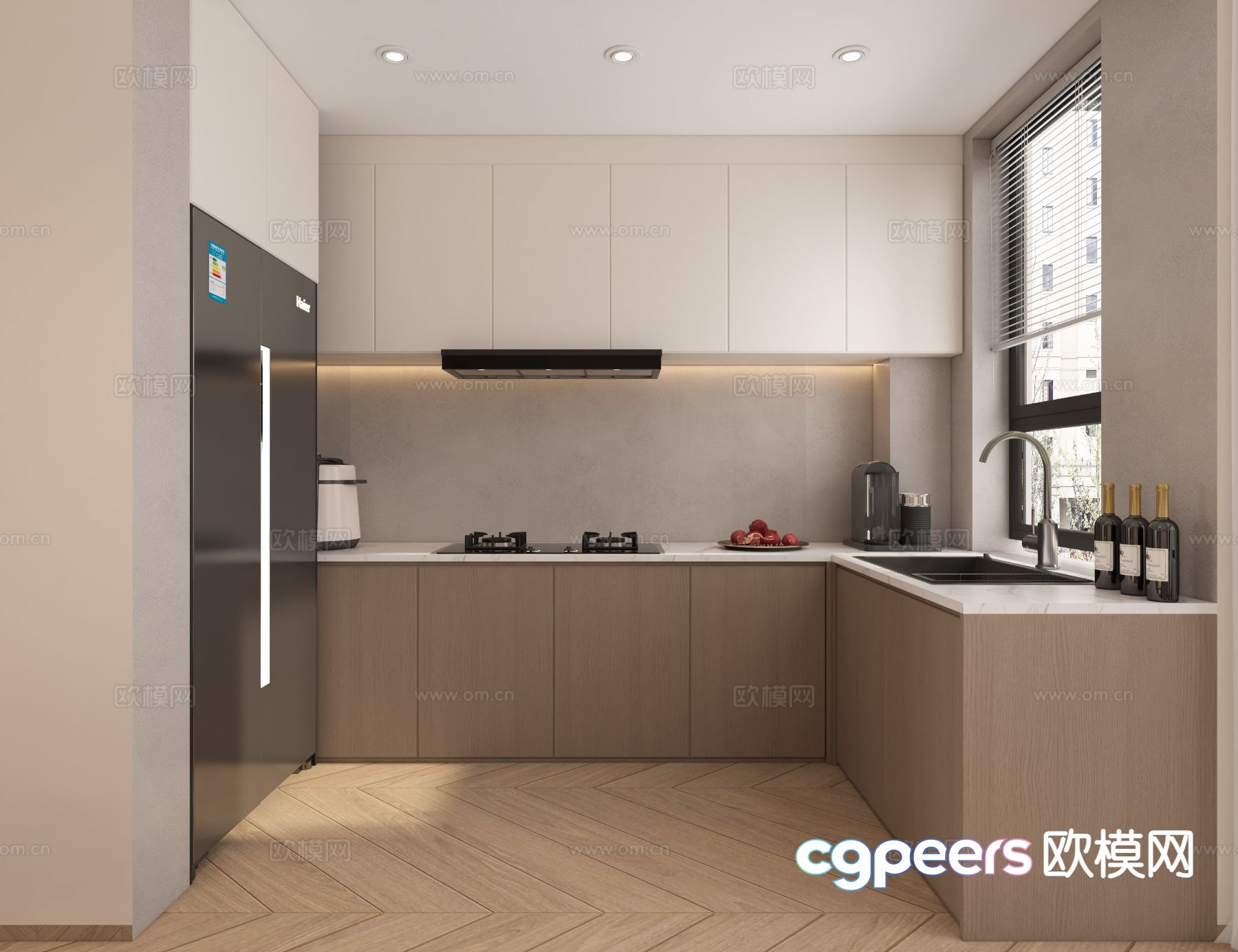 modern kitchen cabinet 3d model modern kitchen cabinet 3d model