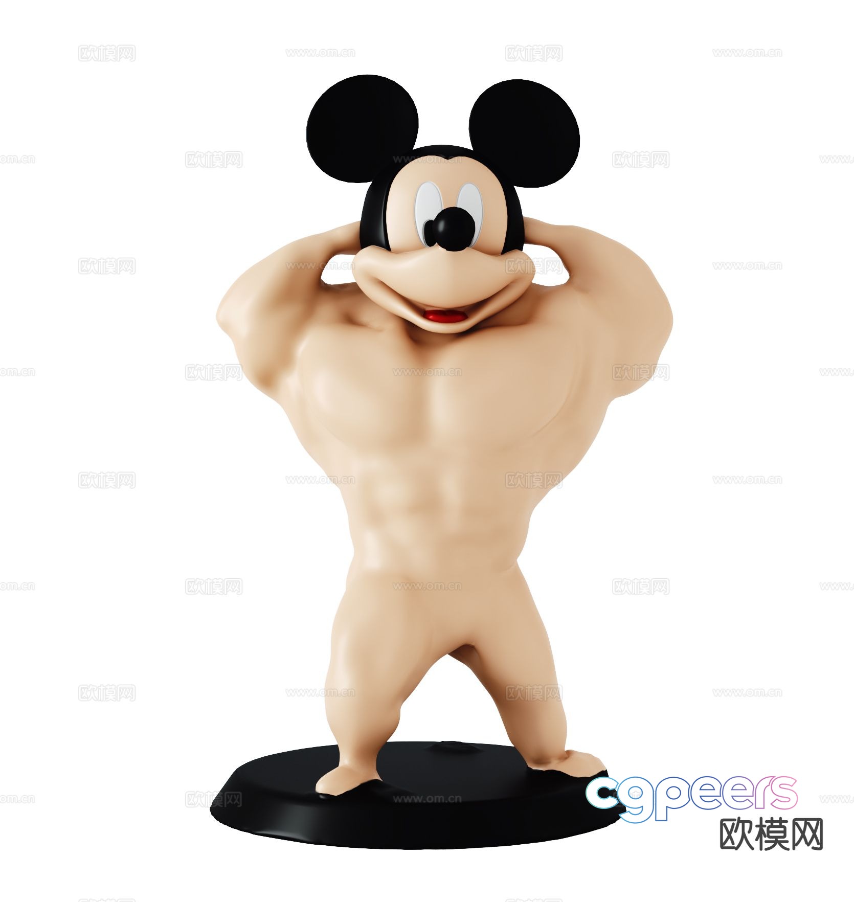 Mickey Toy Sculpture Doll Cartoon Ornaments 3D Model Mickey Toy Sculpture Doll Cartoon Ornaments 3D Model