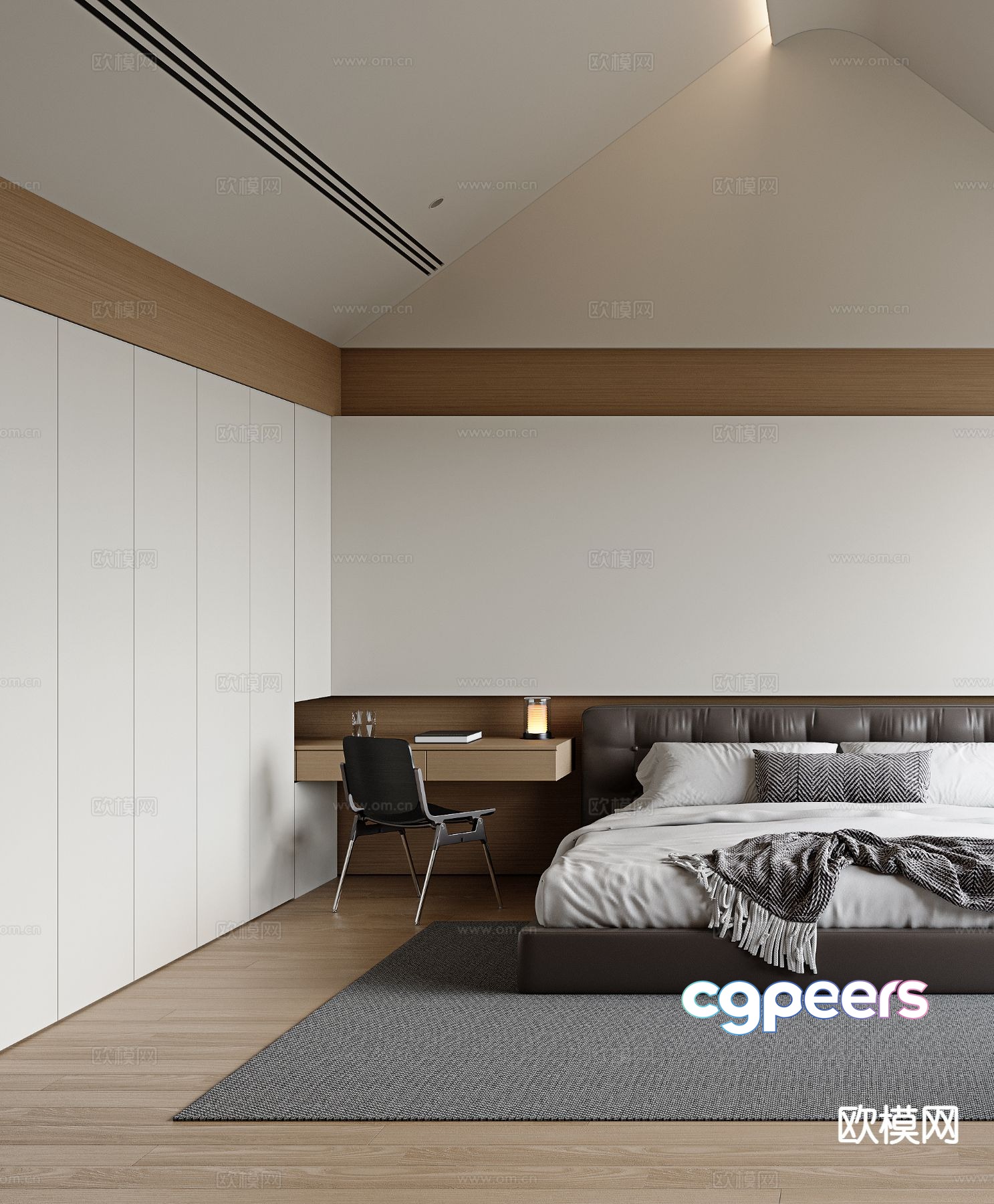 Modern bedroom master bedroom 3d model Modern bedroom master bedroom 3d model
