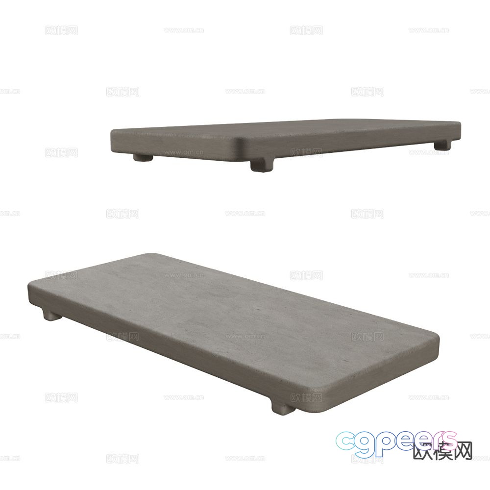 BAXTER modern coffee table 3d model BAXTER modern coffee table 3d model