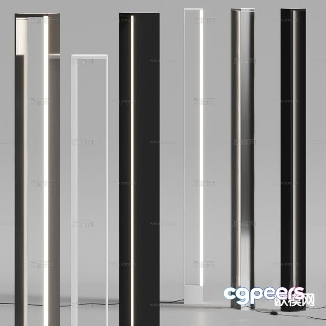 Modern art lamp floor lamp 3d model Modern art lamp floor lamp 3d model