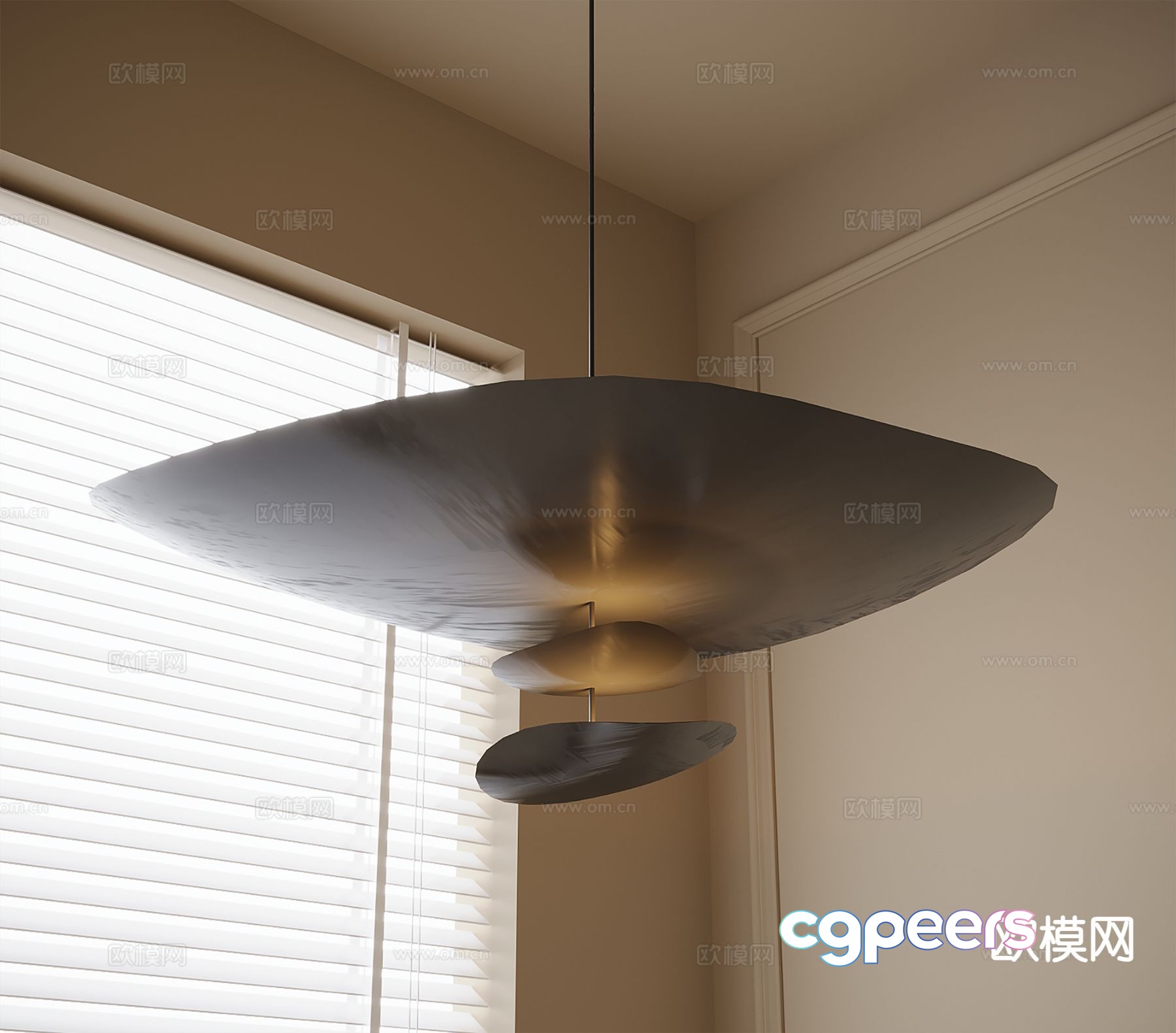 Creative chandelier restaurant chandelier 3d model Creative chandelier restaurant chandelier 3d model