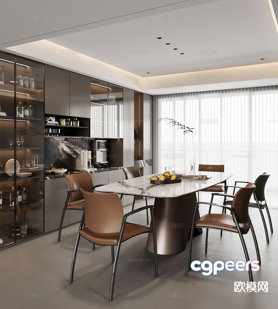 Italian restaurant 3d model Italian restaurant 3d model