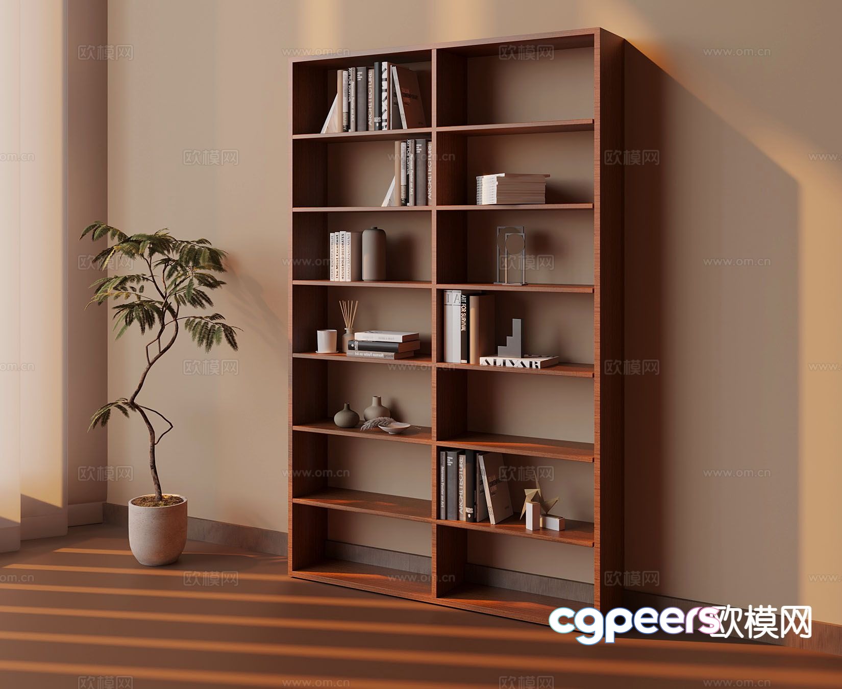 Medieval style bookshelf 3d model Medieval style bookshelf 3d model