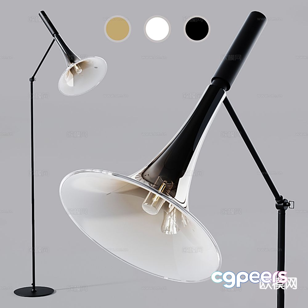 Modern floor lamp 3d model Modern floor lamp 3d model