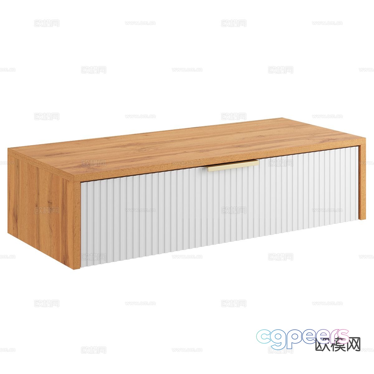 Nordic bedside table 3d model Nordic bedside table 3d model
