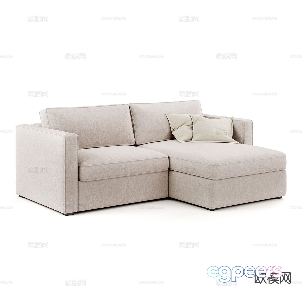 Modern corner sofa 3d model Modern corner sofa 3d model