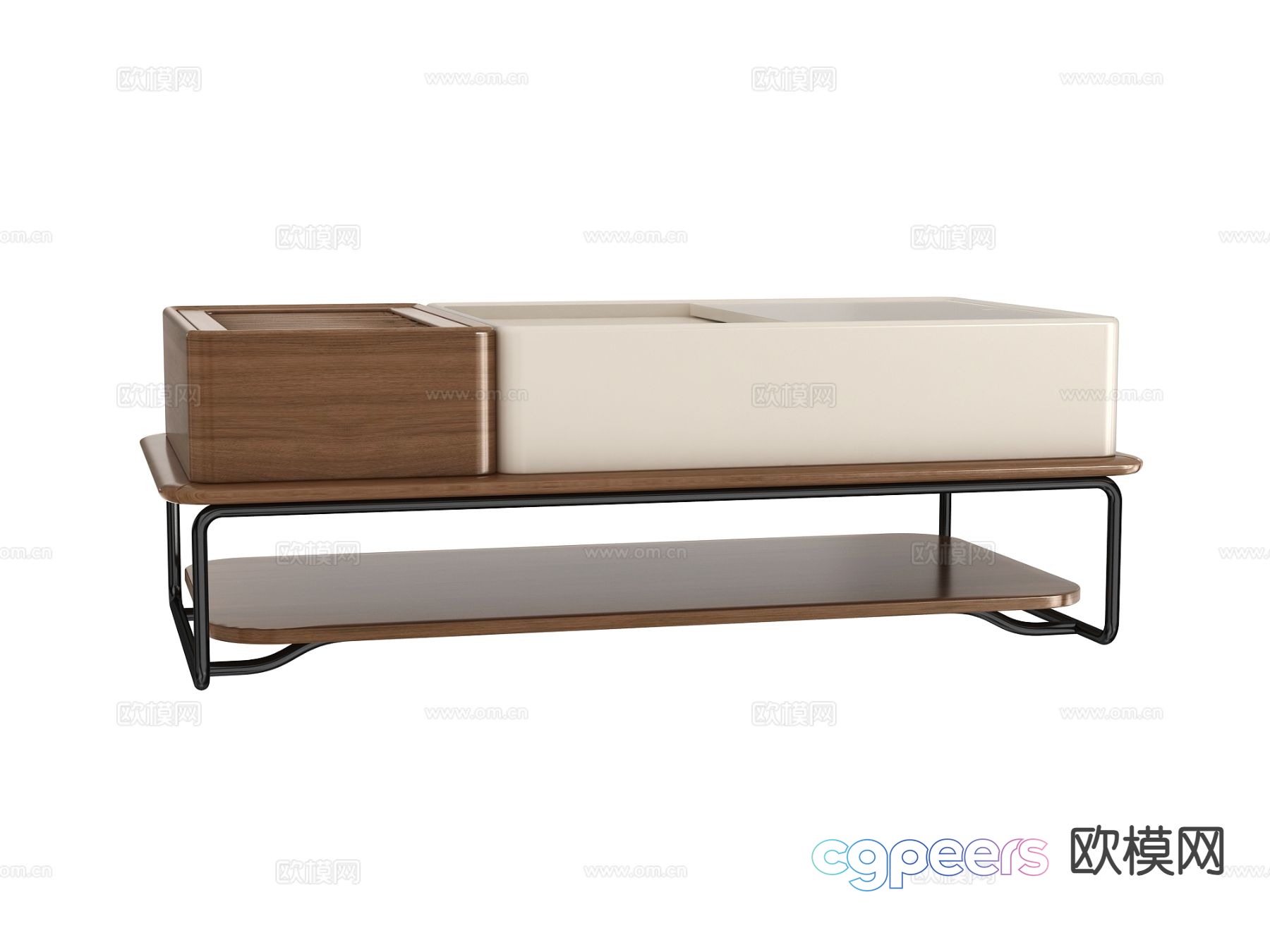 Modern coffee table 3d model Modern coffee table 3d model