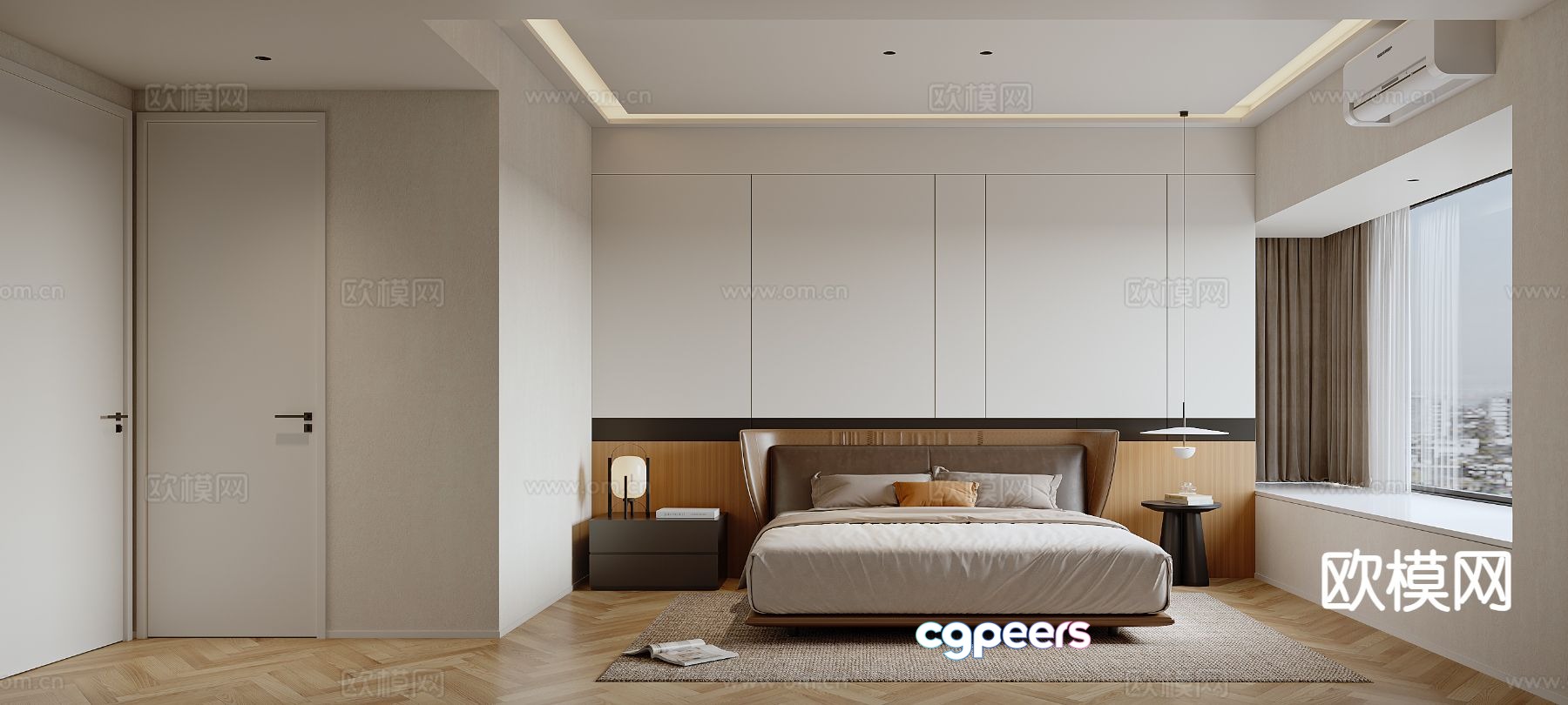 Modern bedroom master bedroom 3d model Modern bedroom master bedroom 3d model
