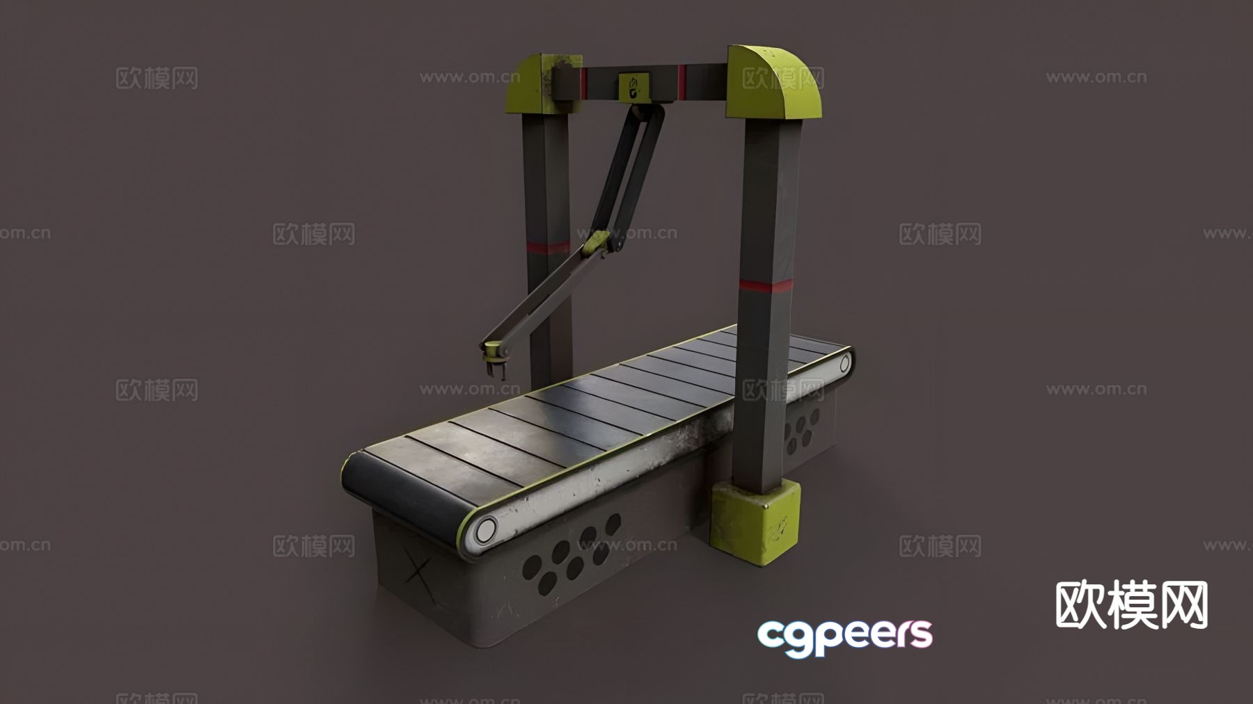 Production line assembly line equipment 3d model Production line assembly line equipment 3d model