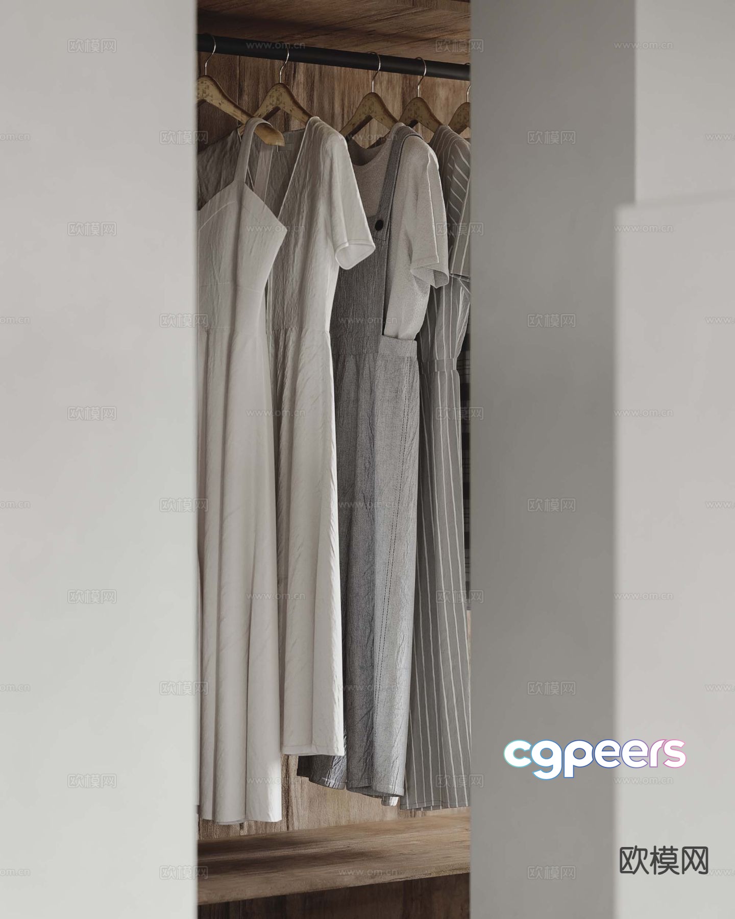 modern clothes 3d model modern clothes 3d model