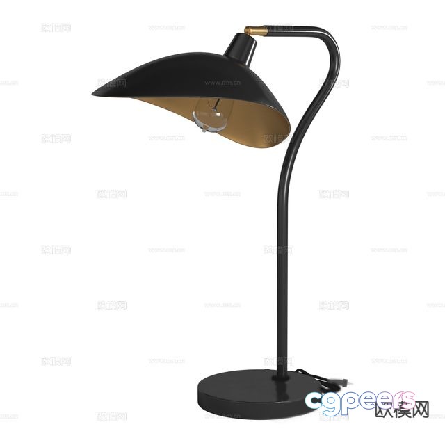 modern table lamp 3d model modern table lamp 3d model