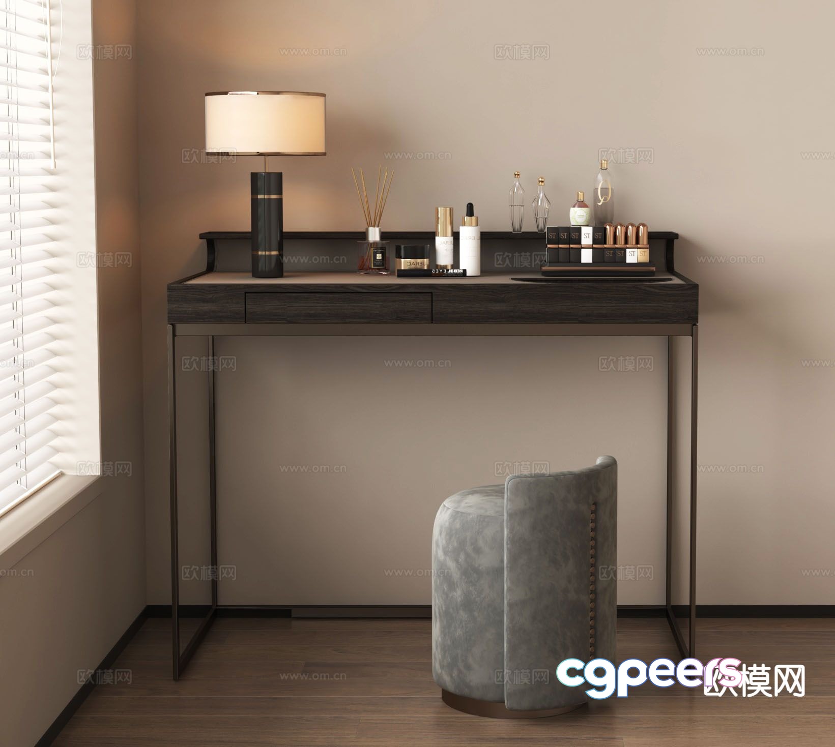 Modern dressing table dressing table 3d model Modern dressing table dressing table 3d model