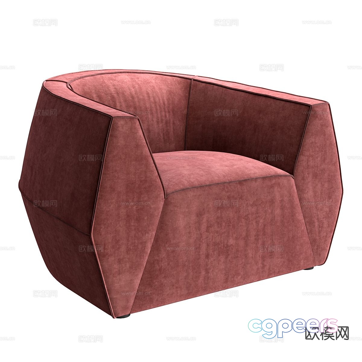 Single sofa 3d model Single sofa 3d model