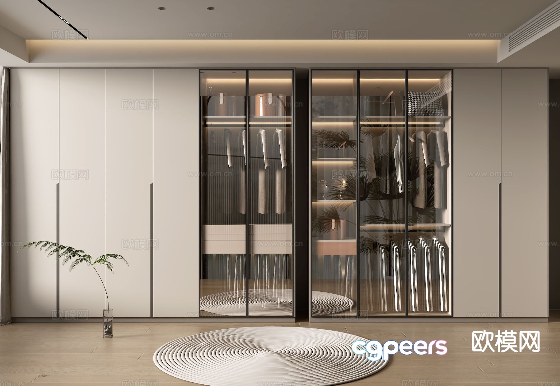 modern wardrobe wardrobe 3d model modern wardrobe wardrobe 3d model