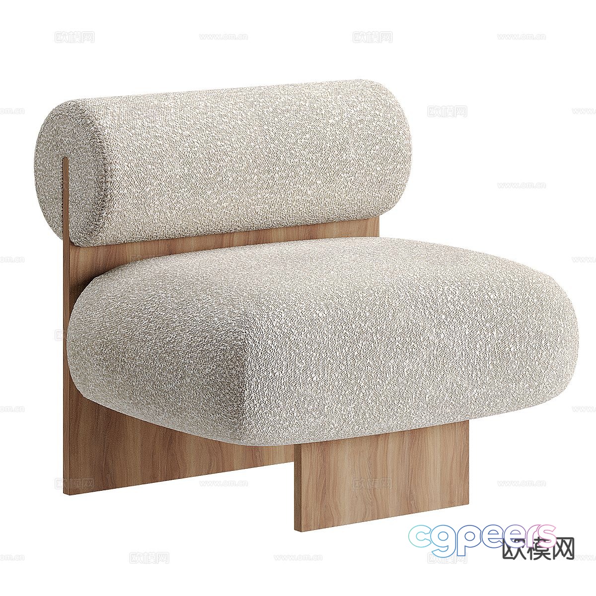 Single sofa leisure sofa 3d model Single sofa leisure sofa 3d model