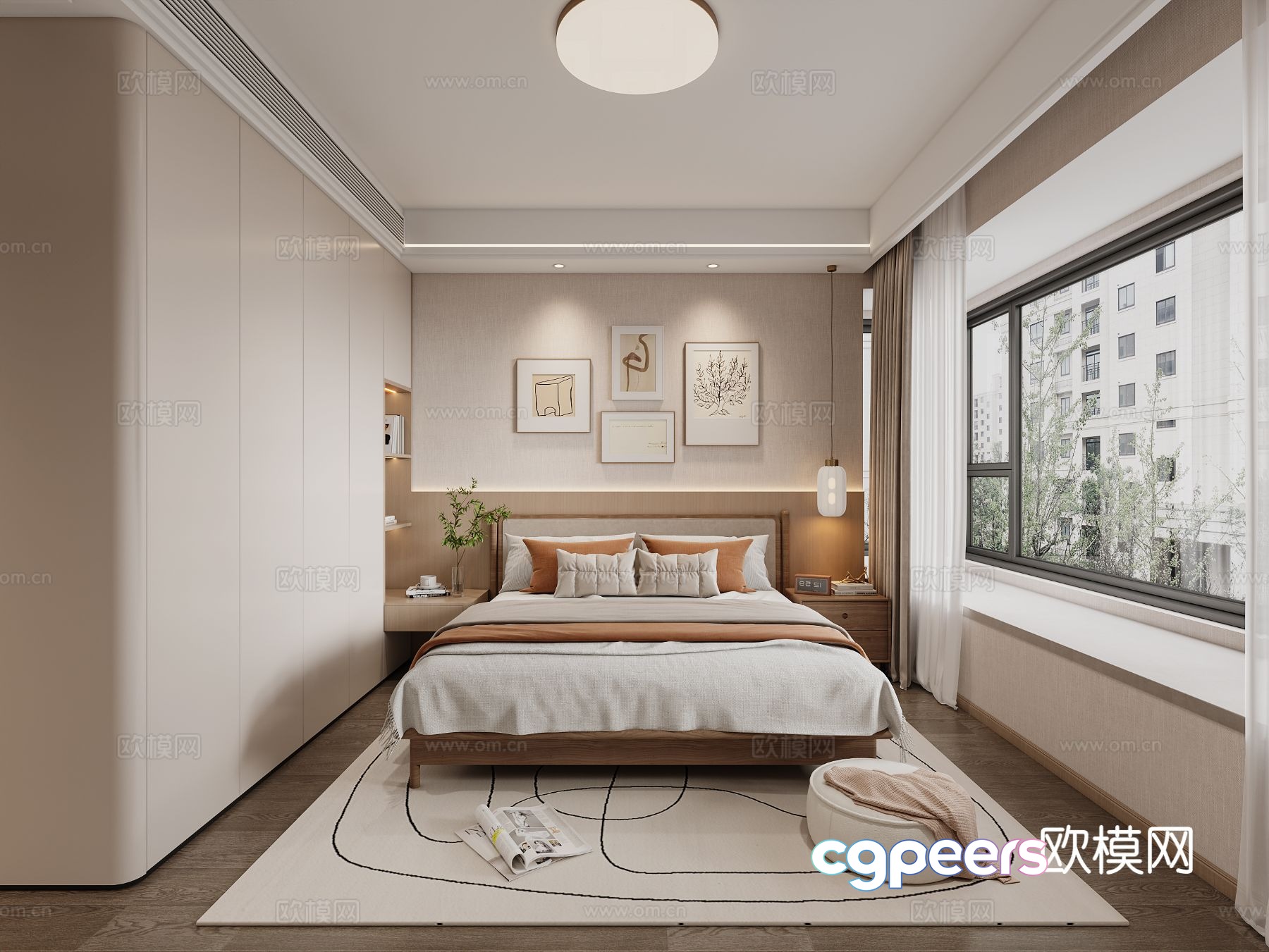 Modern bedroom master bedroom 3d model Modern bedroom master bedroom 3d model