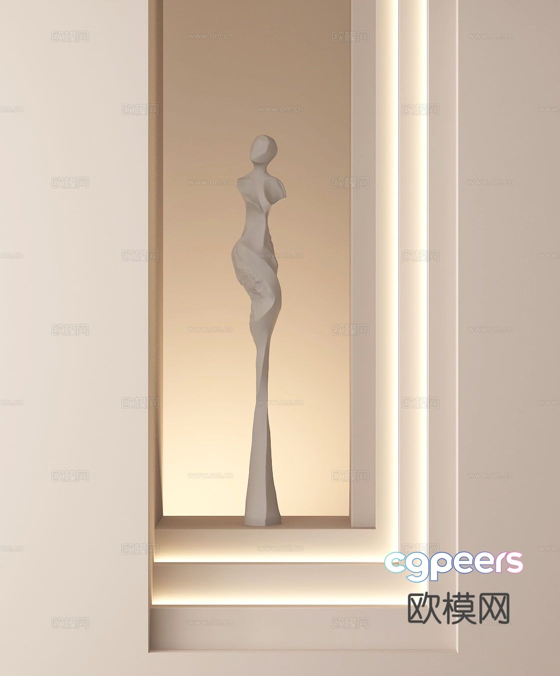 Human Sculpture Doll Ornaments 3D Model Human Sculpture Doll Ornaments 3D Model