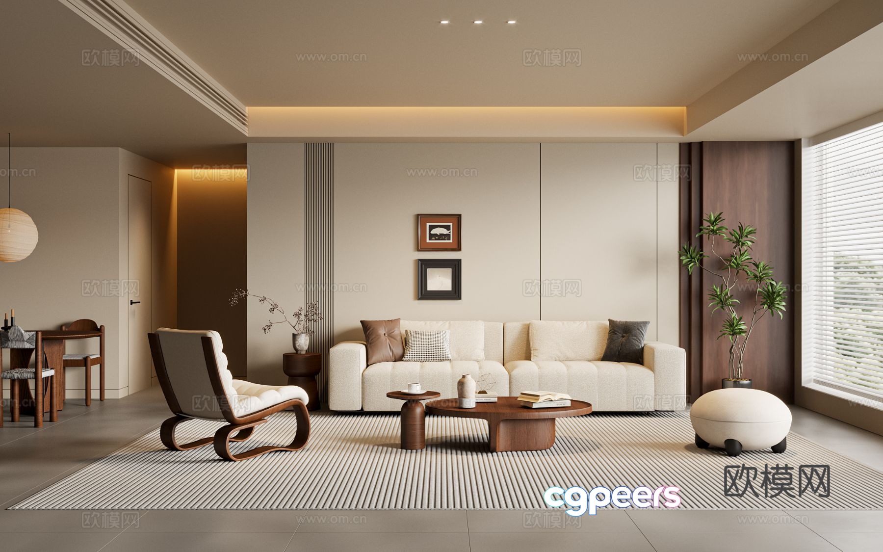 Medieval style living room 3D model Medieval style living room 3D model