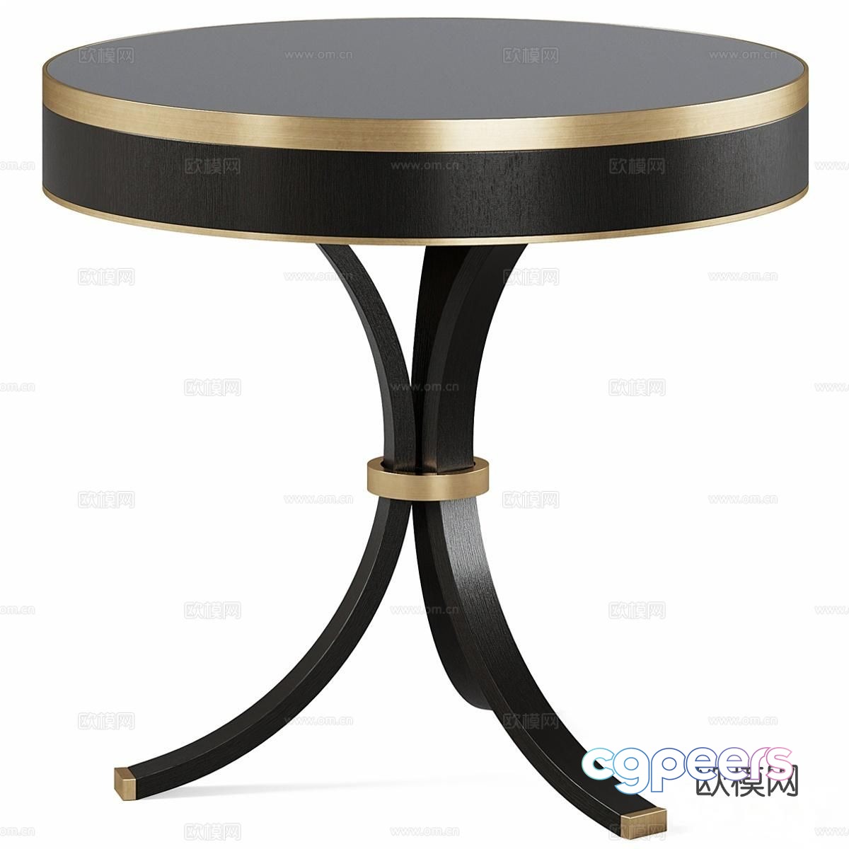 Frato side table round table 3d model Frato side table round table 3d model