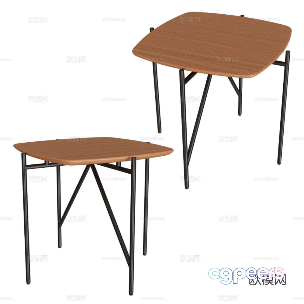 Prostoria corner table side table 3d model Prostoria corner table side table 3d model