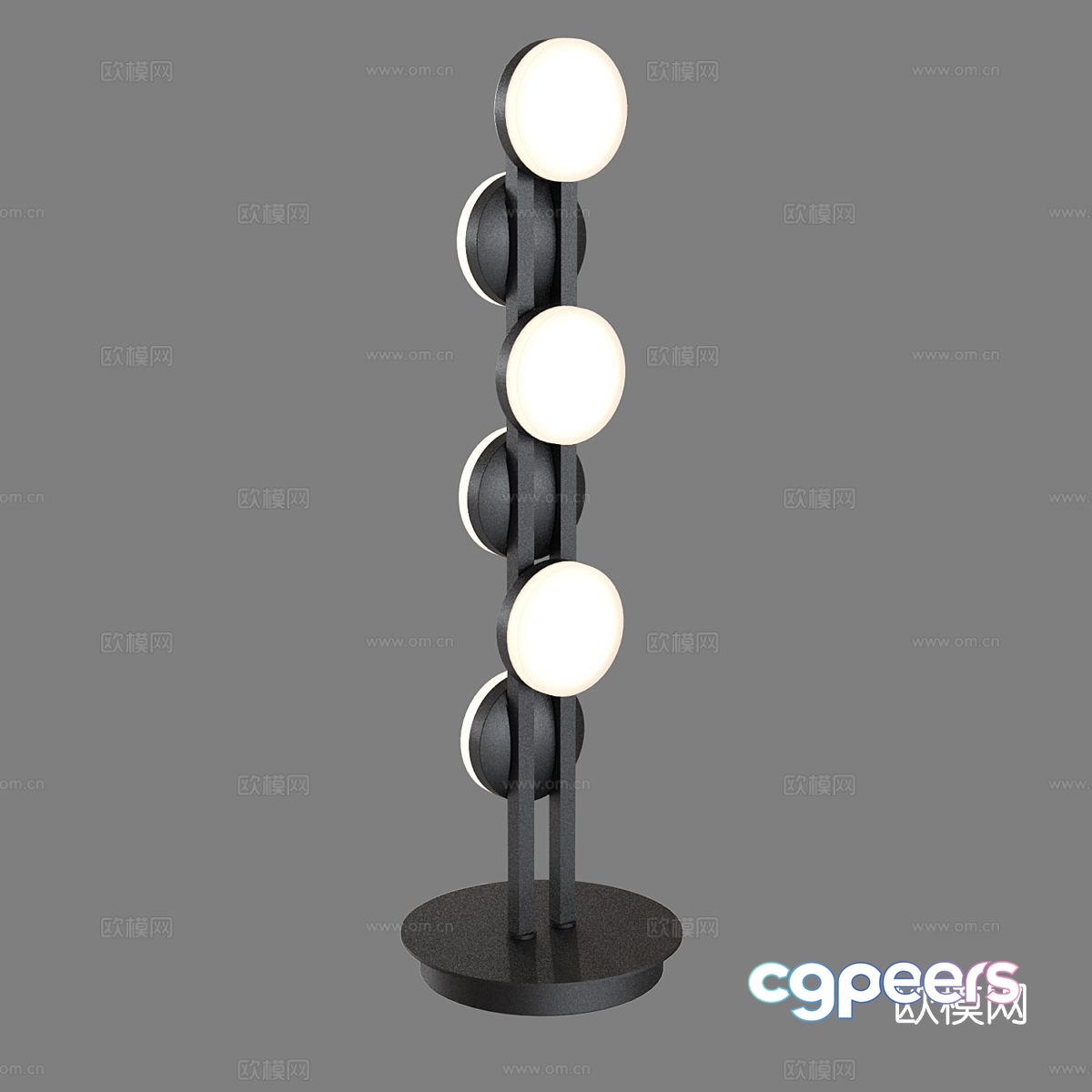 Simple floor lamp 3d model Simple floor lamp 3d model