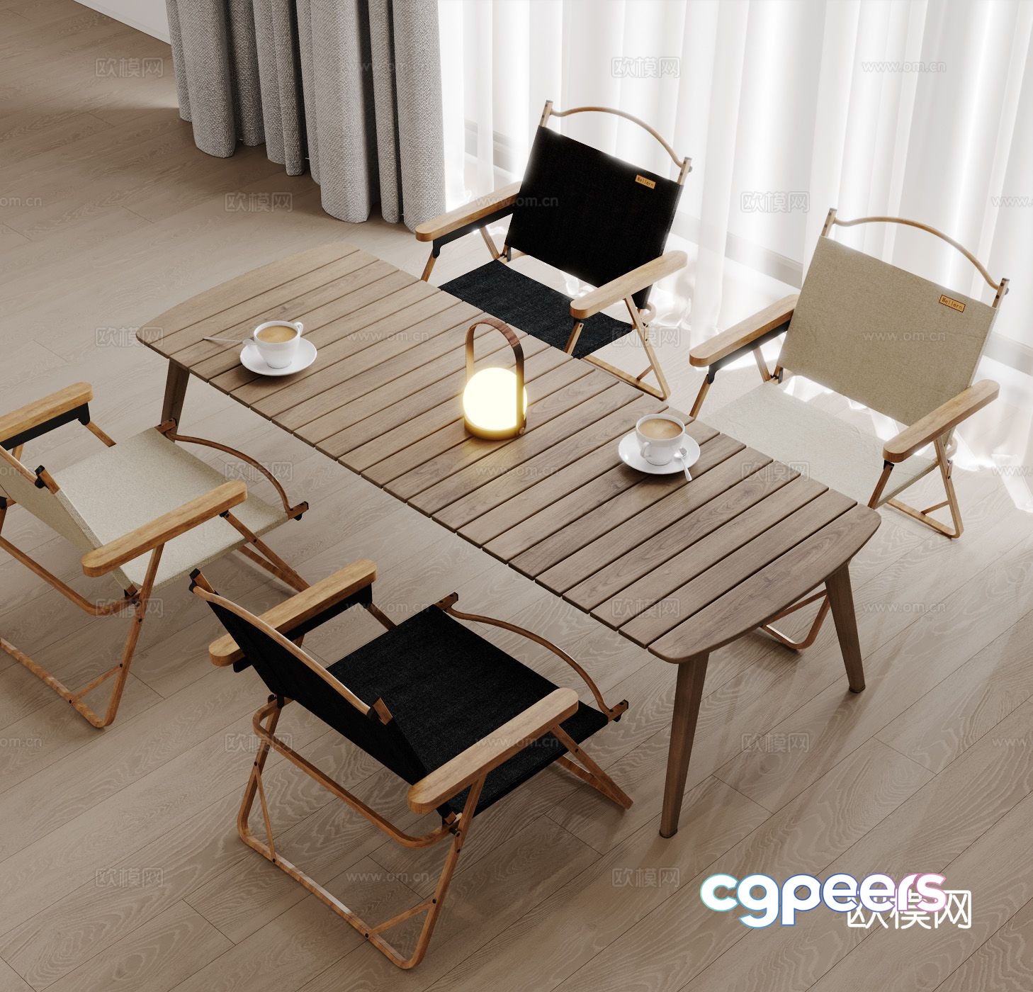 Outdoor tables and chairs camping tables and chairs 3d model Outdoor tables and chairs camping tables and chairs 3d model
