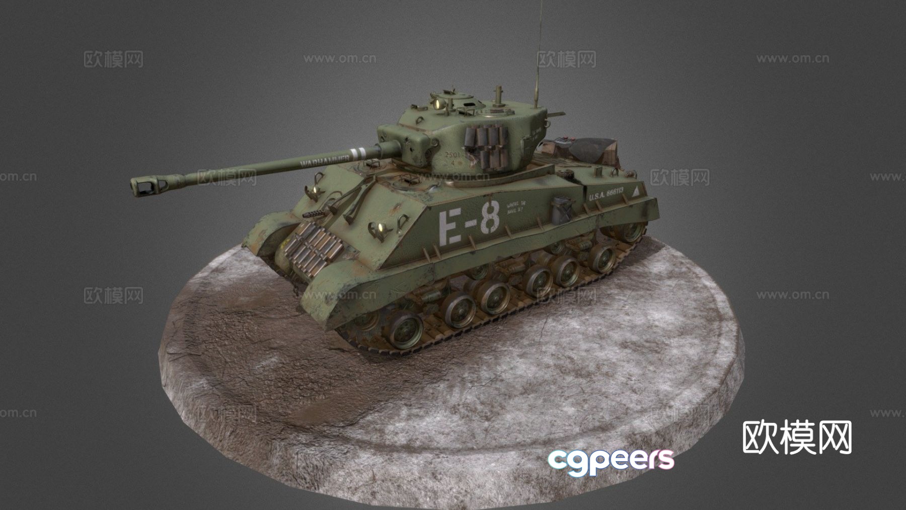 Main battle tank 3d model Main battle tank 3d model