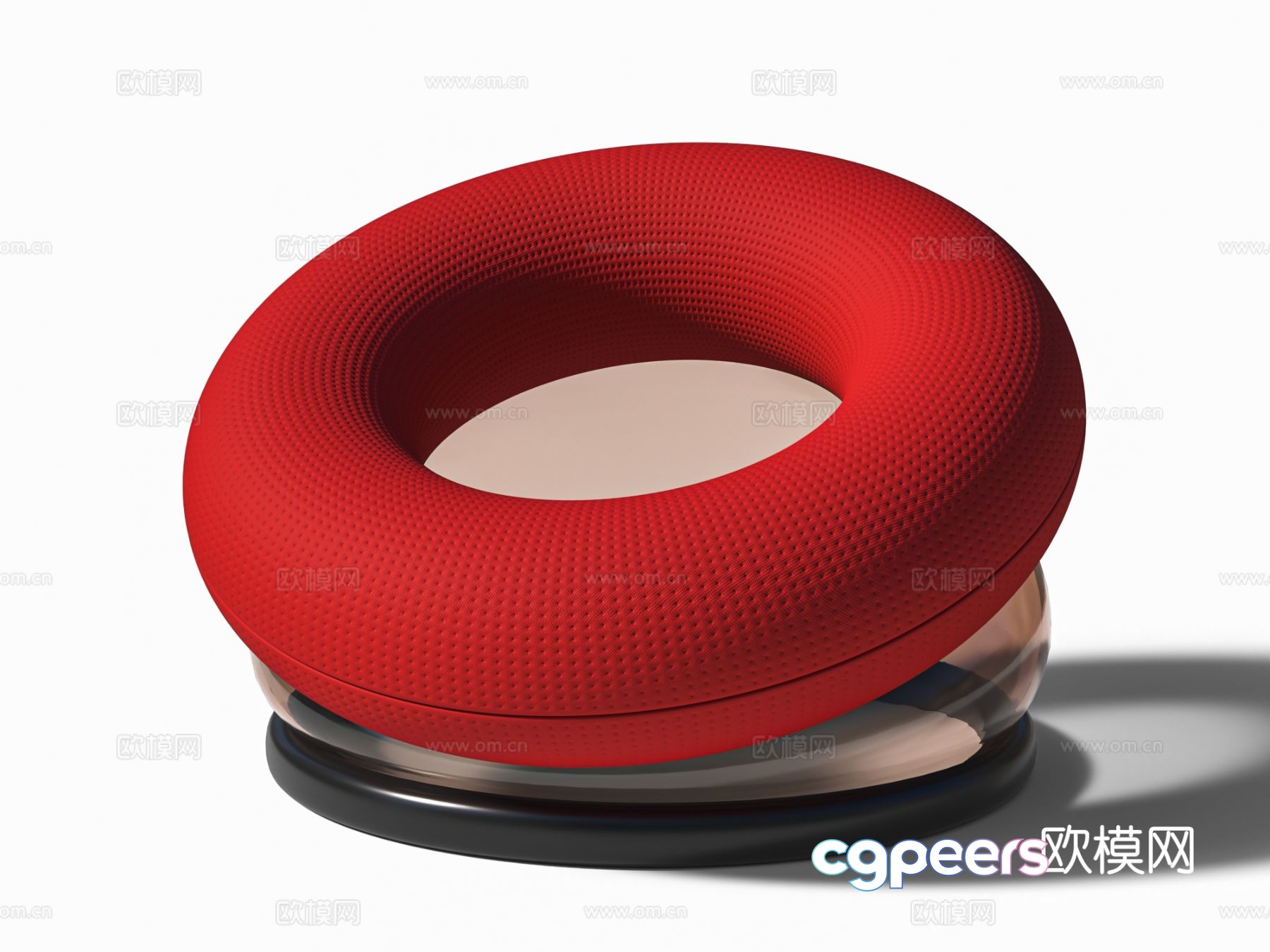 Modern single sofa ring sofa 3d model Modern single sofa ring sofa 3d model