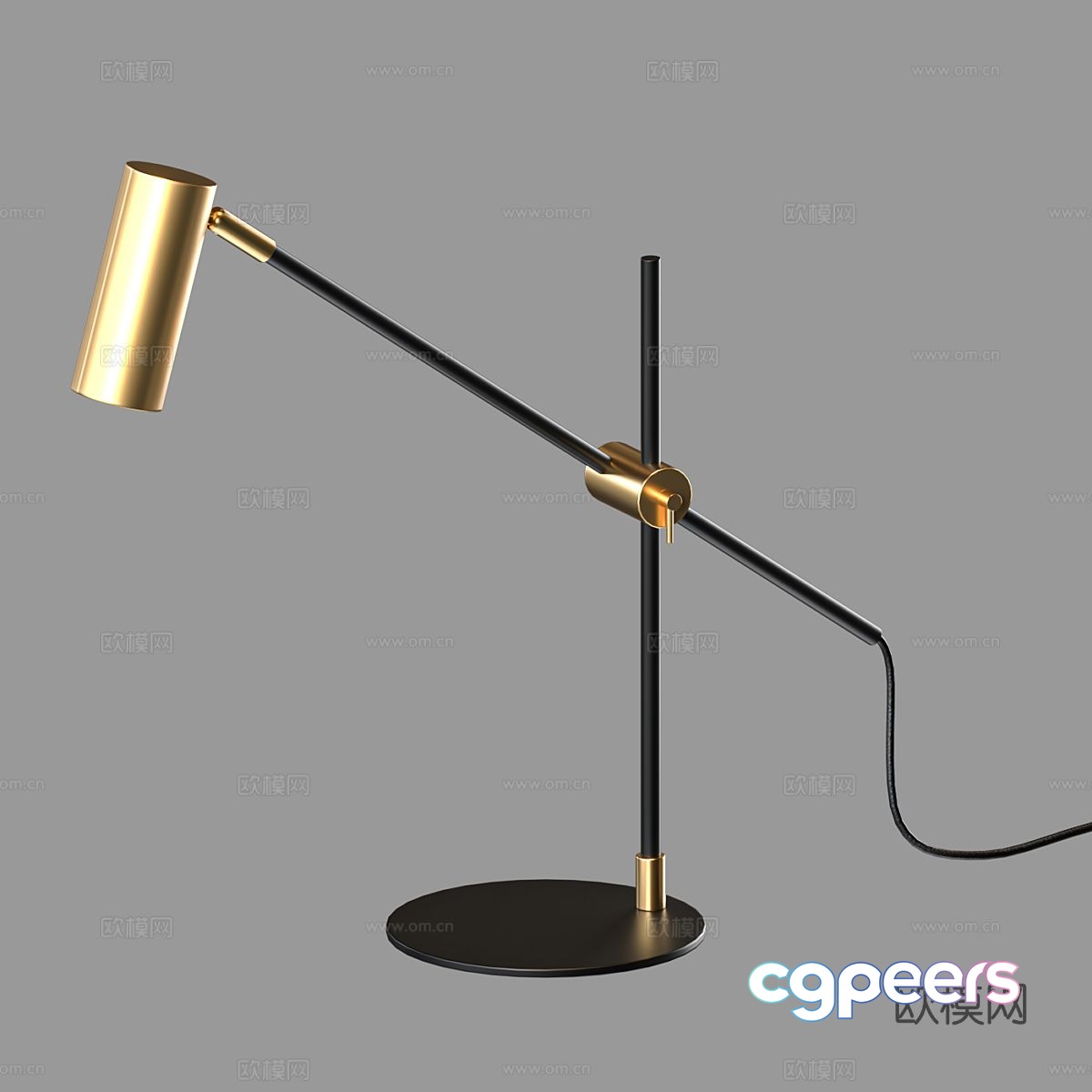 Light luxury desk lamp reading desk lamp 3d model Light luxury desk lamp reading desk lamp 3d model