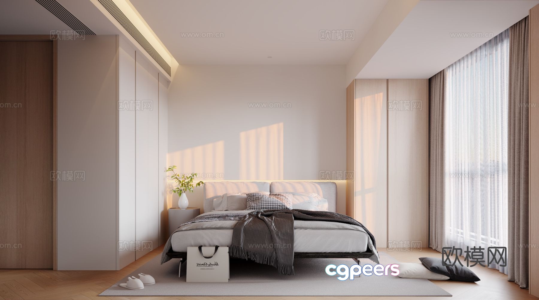 Modern bedroom master bedroom 3d model Modern bedroom master bedroom 3d model