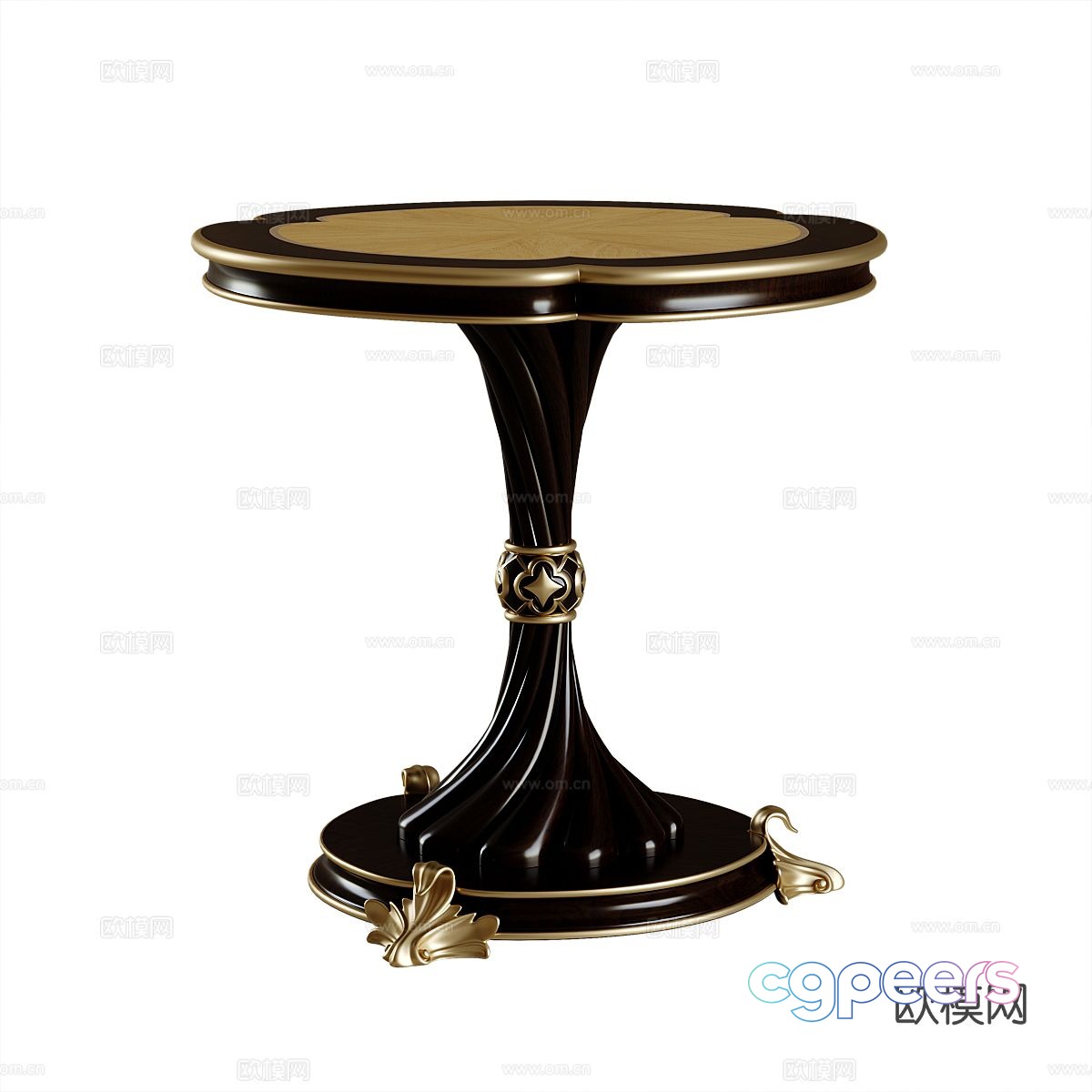 American side table corner table 3d model American side table corner table 3d model