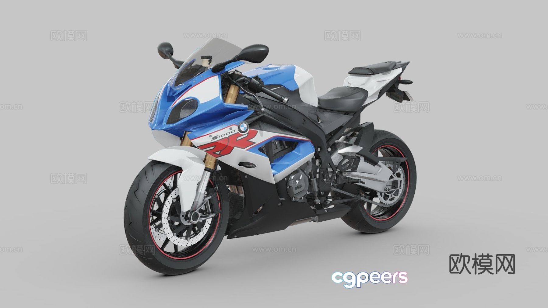 BMW S1000RR motorcycle motorcycle 3d model BMW S1000RR motorcycle motorcycle 3d model