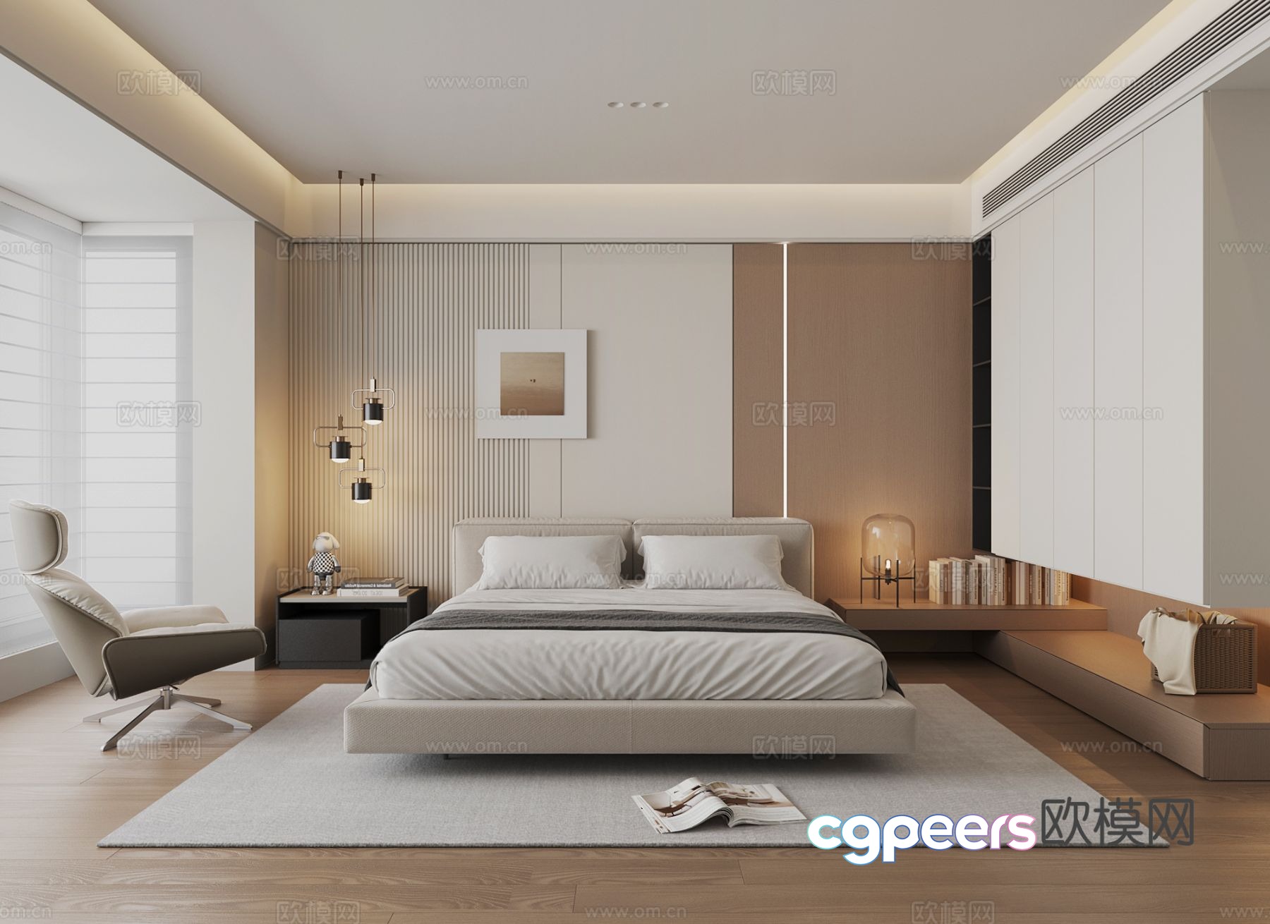 Modern bedroom master bedroom 3d model Modern bedroom master bedroom 3d model