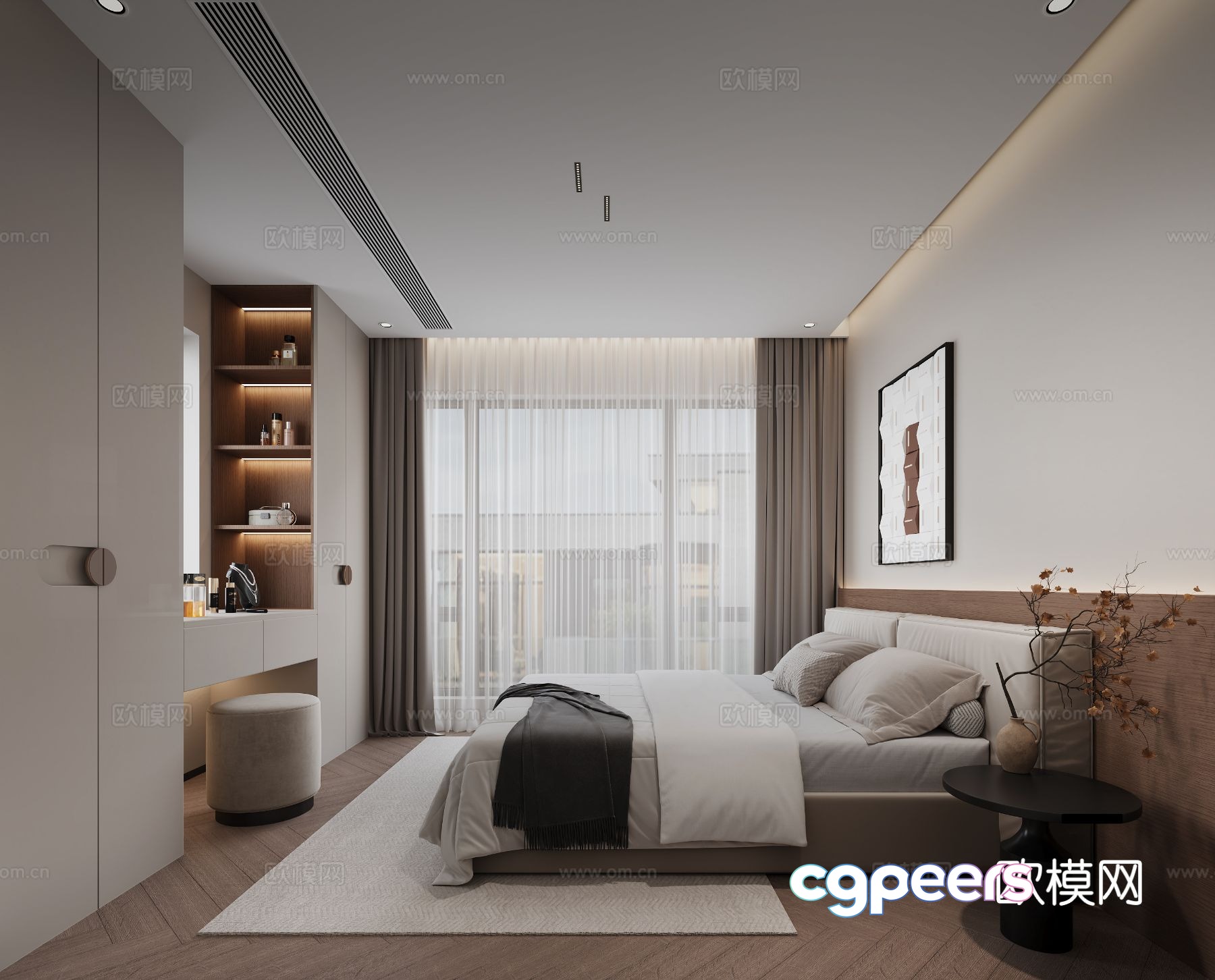 Modern bedroom master bedroom 3d model Modern bedroom master bedroom 3d model