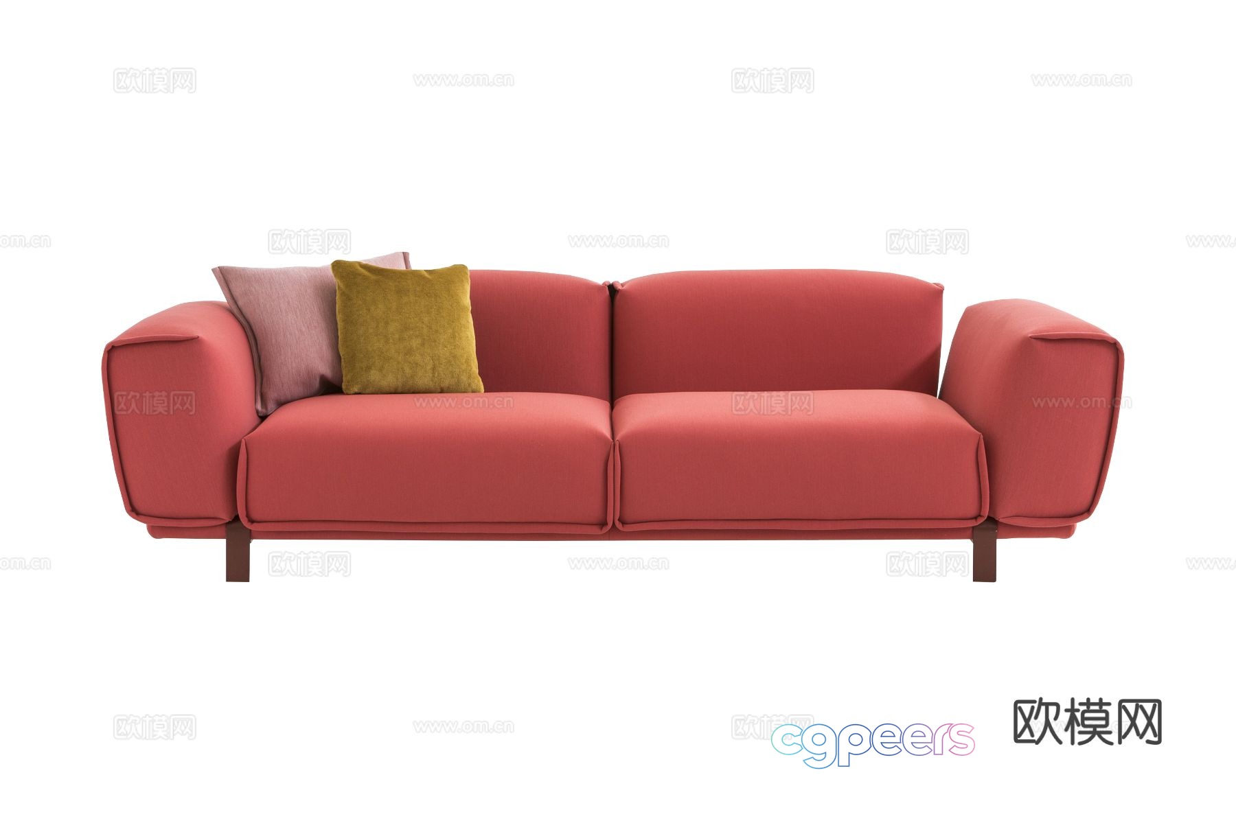 MOROSO Double sofa 3D model MOROSO Double sofa 3D model