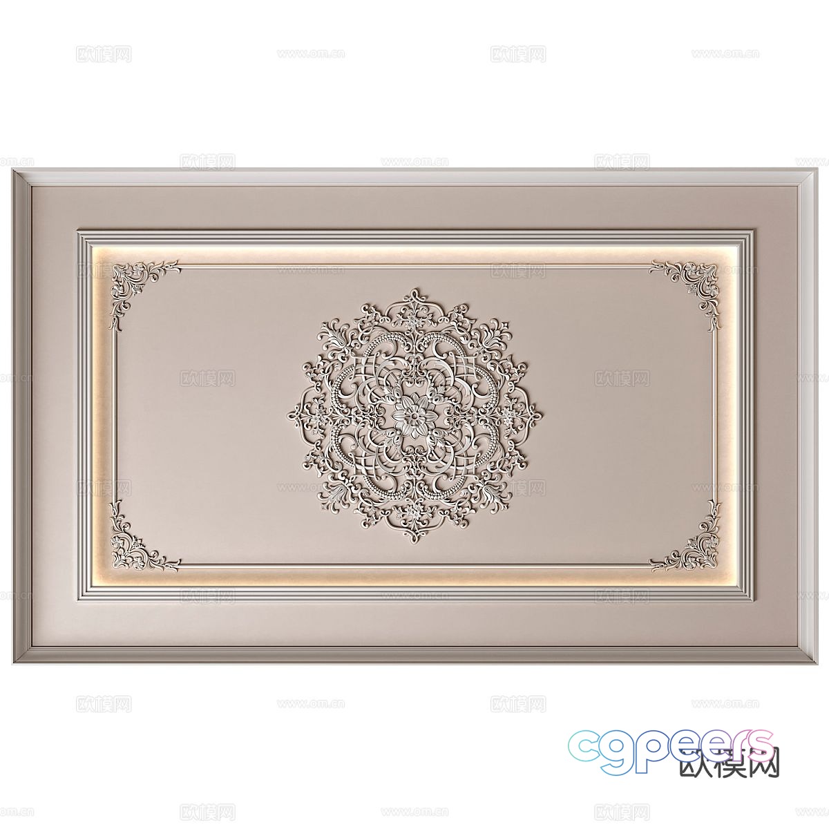 Ceiling suspended ceiling 3d model Ceiling suspended ceiling 3d model
