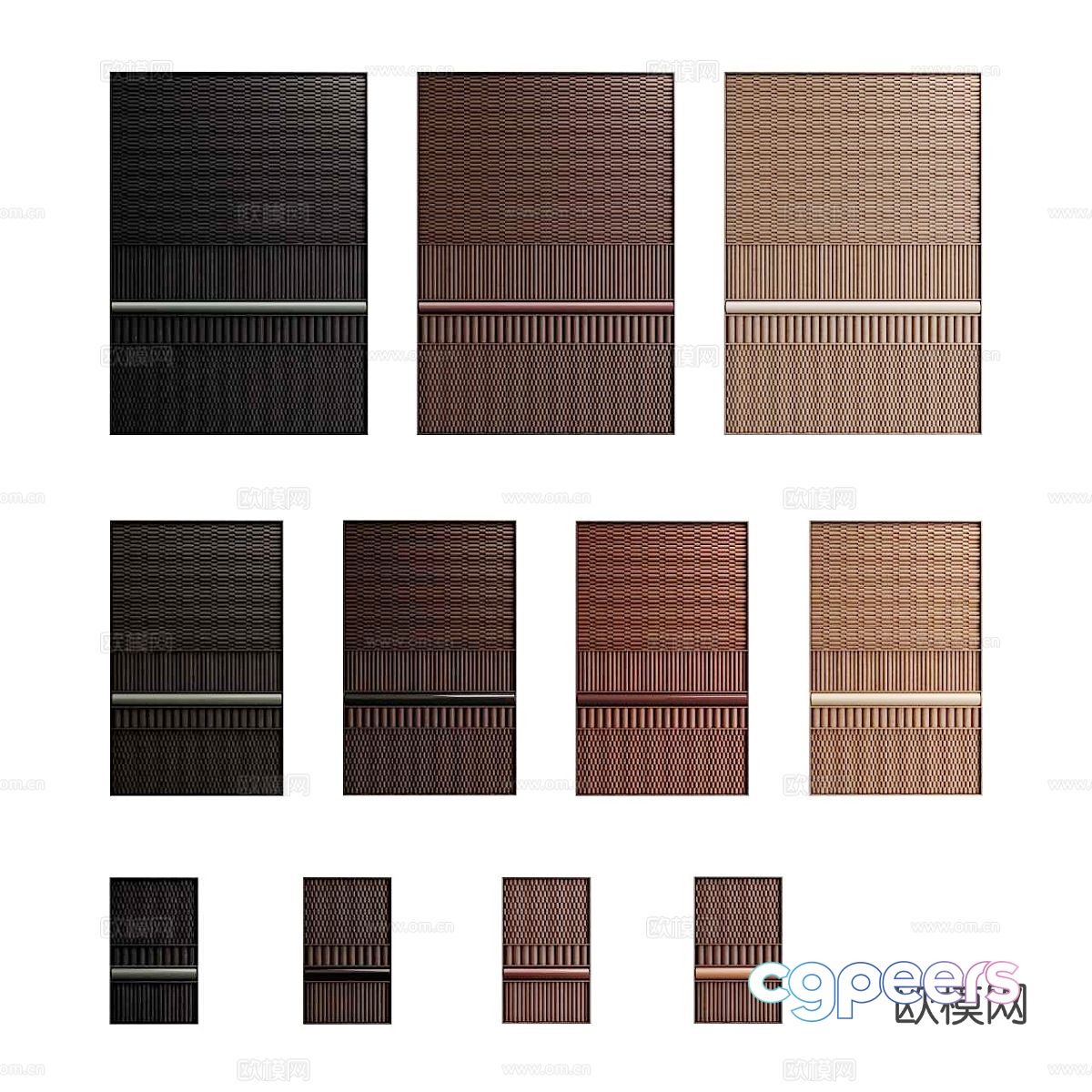 Nordic simple screen decorative screen Nordic partition 3d model Nordic simple screen decorative screen Nordic partition 3d model