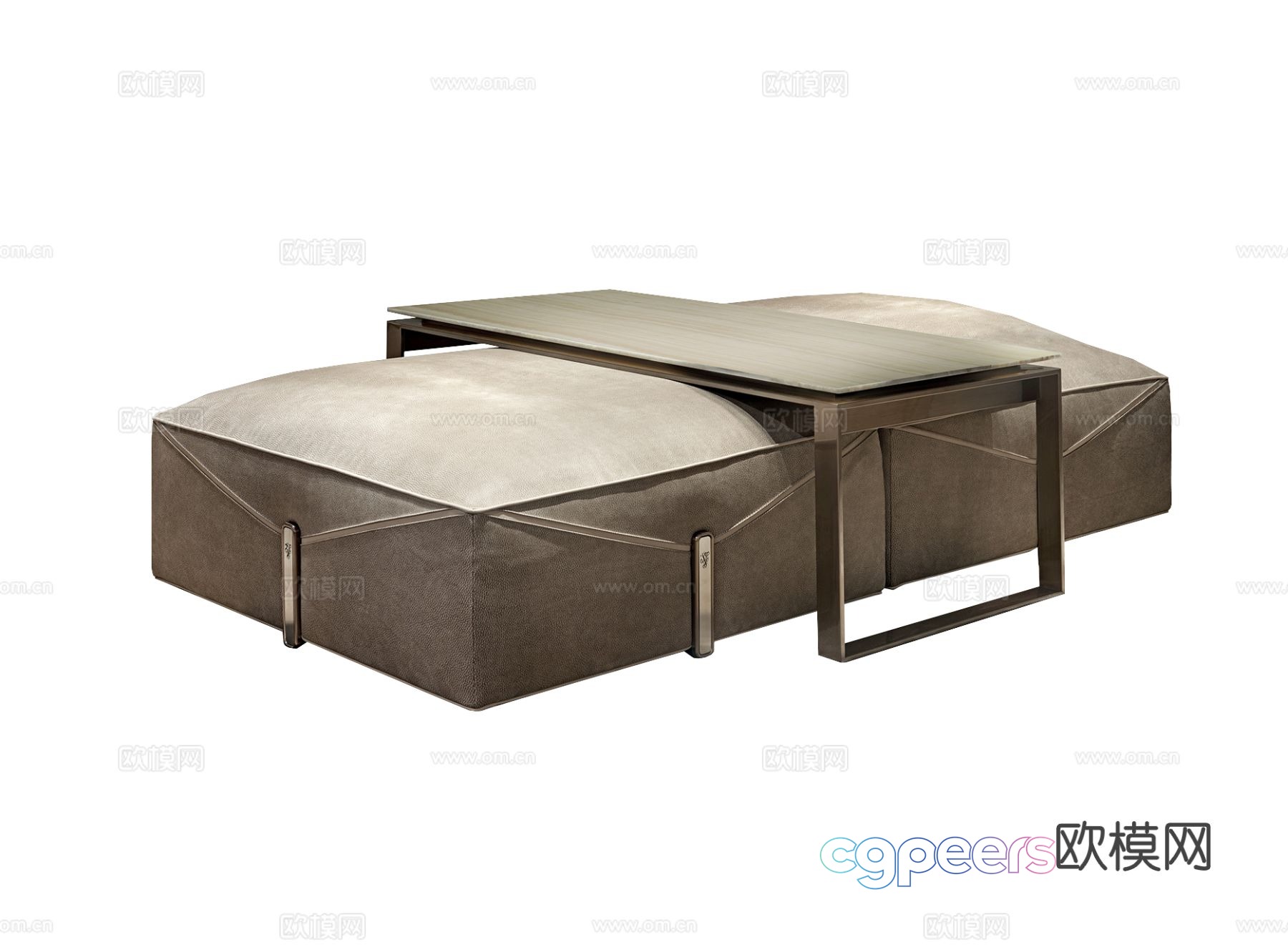 Visionnaire ATREYU coffee table 3d model Visionnaire ATREYU coffee table 3d model