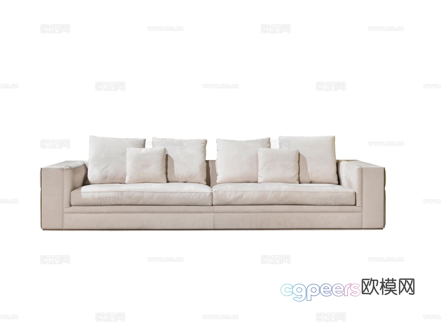 Visionnaire Babylon Multiplayer Sofa 3D Model Visionnaire Babylon Multiplayer Sofa 3D Model